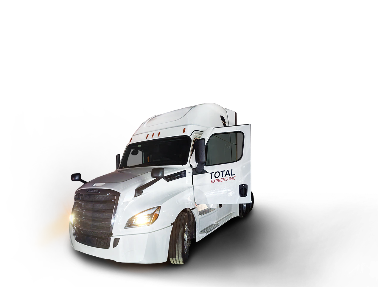 Total Express Inc Brand Truck